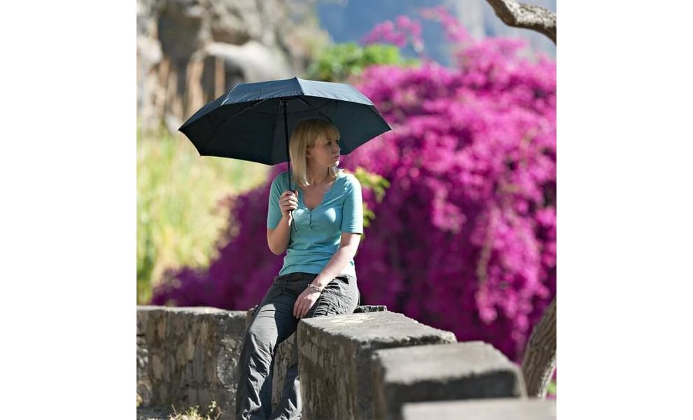 Парасоля Lifeventure Trek Umbrella (Black), Medium, зображення 4