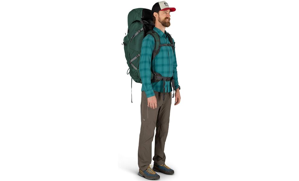 Рюкзак Osprey Aether Plus 70 - L/XL (Black), Об'єм: 70, Колір виробника: Black, Тип розміру спинки: L/XL, зображення 7