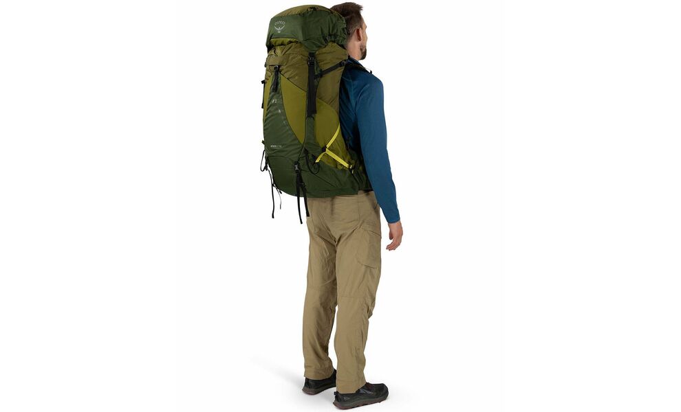 Рюкзак Osprey Atmos AG LT 50 - S/M (Night Shift/Scoria Blue), Об'єм: 50, Колір виробника: Night Shift/Scoria Blue, Тип розміру спинки: S/M, зображення 6