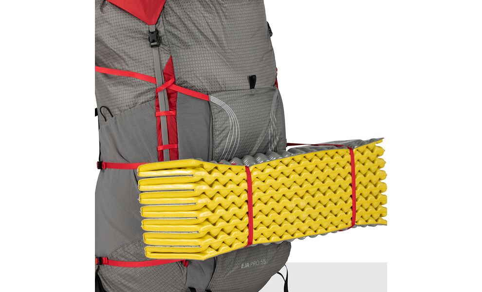 Рюкзак Osprey Eja Pro 55 - WM/L (Dale Grey/Poinsettia Red), зображення 16