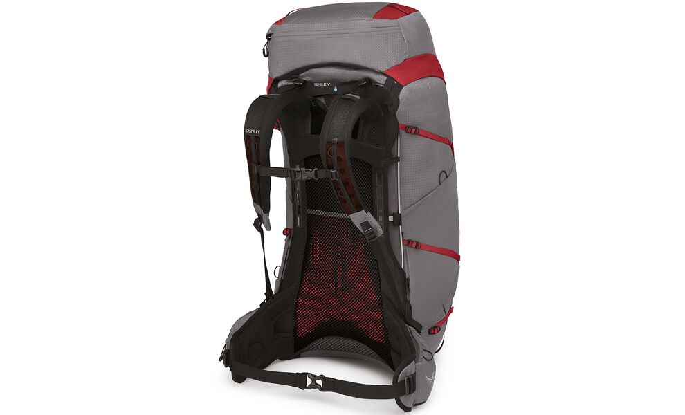 Рюкзак Osprey Eja Pro 55 - WM/L (Dale Grey/Poinsettia Red), зображення 2