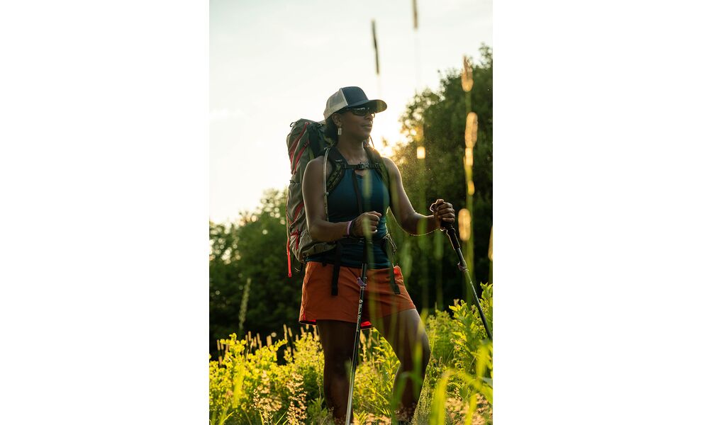 Рюкзак Osprey Eja Pro 55 - WM/L (Dale Grey/Poinsettia Red), зображення 20