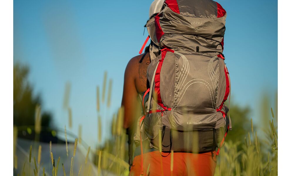 Рюкзак Osprey Eja Pro 55 - WM/L (Dale Grey/Poinsettia Red), зображення 21