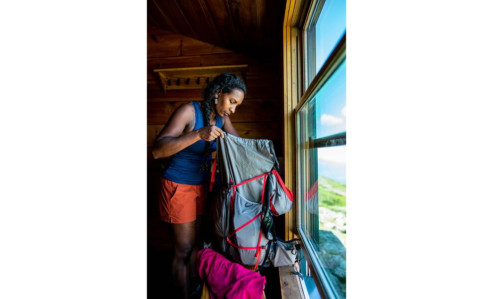 Рюкзак Osprey Eja Pro 55 - WM/L (Dale Grey/Poinsettia Red), зображення 23