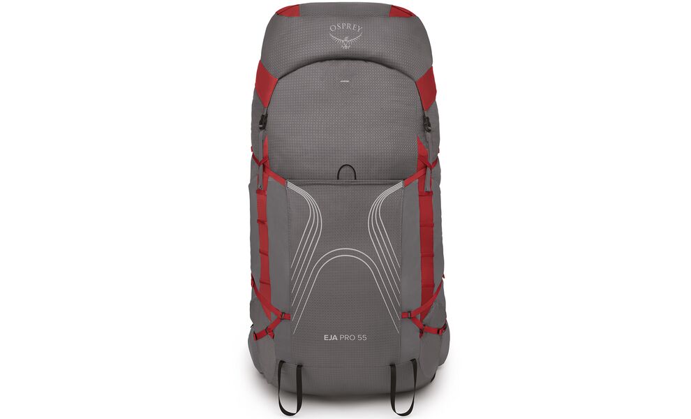 Рюкзак Osprey Eja Pro 55 - WM/L (Dale Grey/Poinsettia Red), зображення 3