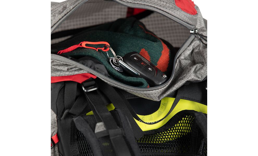 Рюкзак Osprey Eja Pro 55 - WM/L (Dale Grey/Poinsettia Red), зображення 9