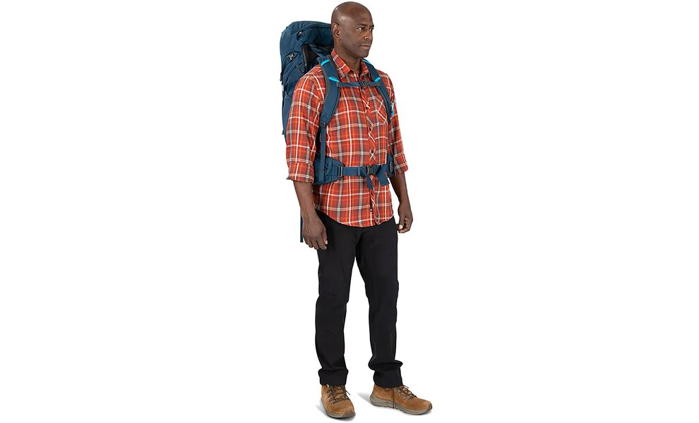 Рюкзак Osprey Kestrel 48 - L/XL (Black), Об'єм: 48, Колір виробника: Black, Тип розміру спинки: L/XL, зображення 7
