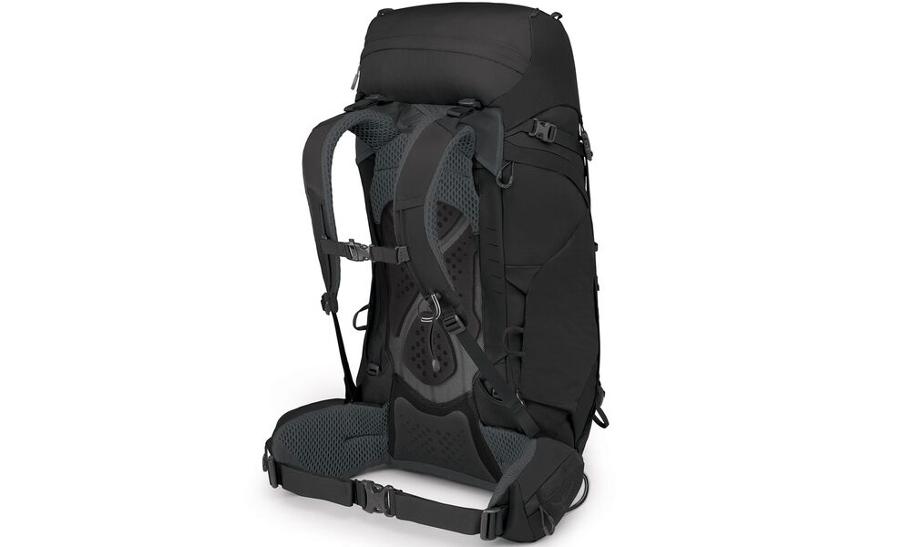 Рюкзак Osprey Kestrel 48 - L/XL (Black), Об'єм: 48, Колір виробника: Black, Тип розміру спинки: L/XL, зображення 2
