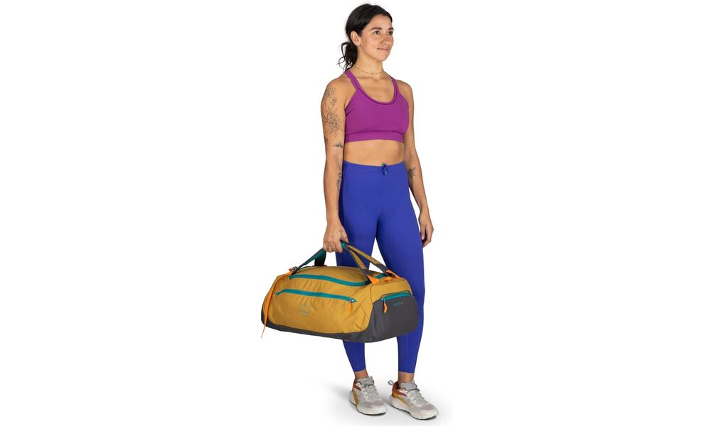 Дорожня сумка-рюкзак Osprey Daylite Duffel 45 (Black), 45 л, Об'єм: 45, Колір виробника: Black, зображення 8