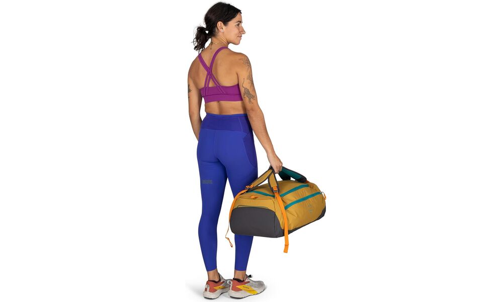 Дорожня сумка-рюкзак Osprey Daylite Duffel 45 (Black), 45 л, Об'єм: 45, Колір виробника: Black, зображення 9