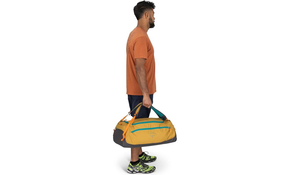Дорожня сумка-рюкзак Osprey Daylite Duffel 45 (Black), 45 л, Об'єм: 45, Колір виробника: Black, зображення 10