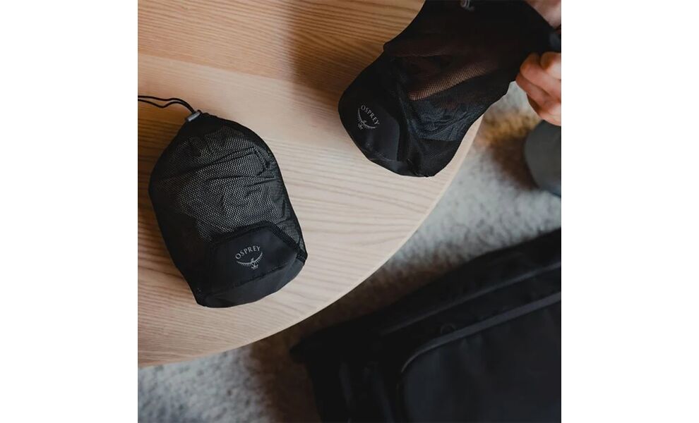 Набір мішечків Osprey Daylite Mesh Stuff Sack Set (Black), 3 шт., Колір виробника: Black, зображення 3