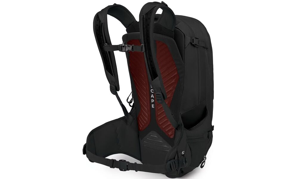 Рюкзак Osprey Escapist 25 - S/M (Black), 23 л, Об'єм: 23, Колір виробника: Black, Тип розміру спинки: S/M, зображення 2