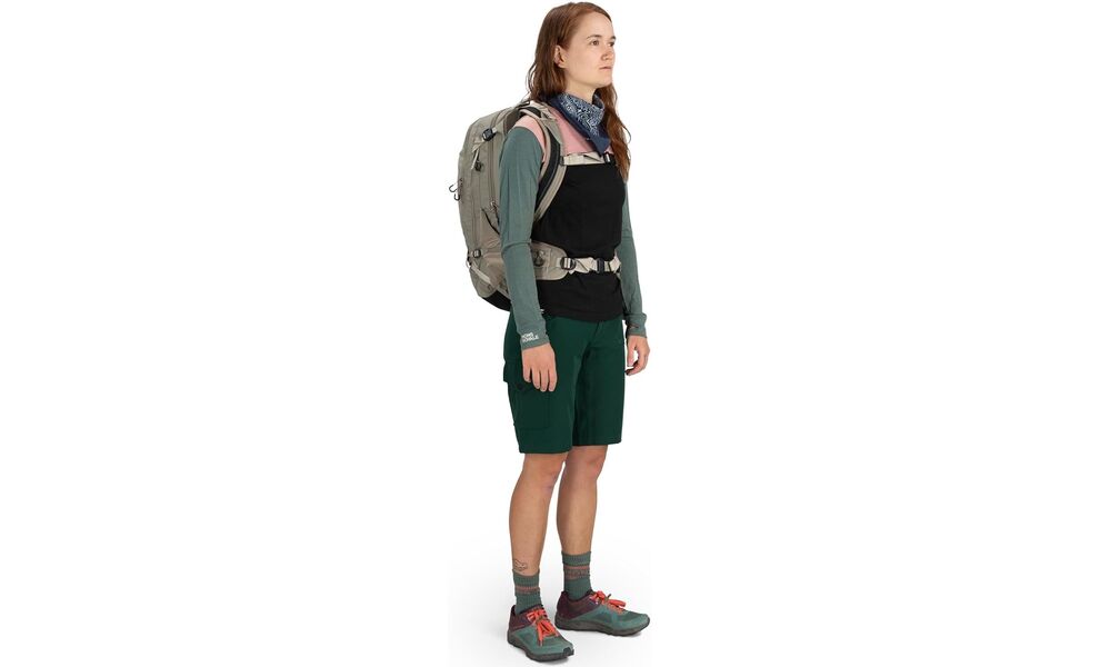 Рюкзак Osprey Escapist 25 - S/M (Black), 23 л, Об'єм: 23, Колір виробника: Black, Тип розміру спинки: S/M, зображення 8