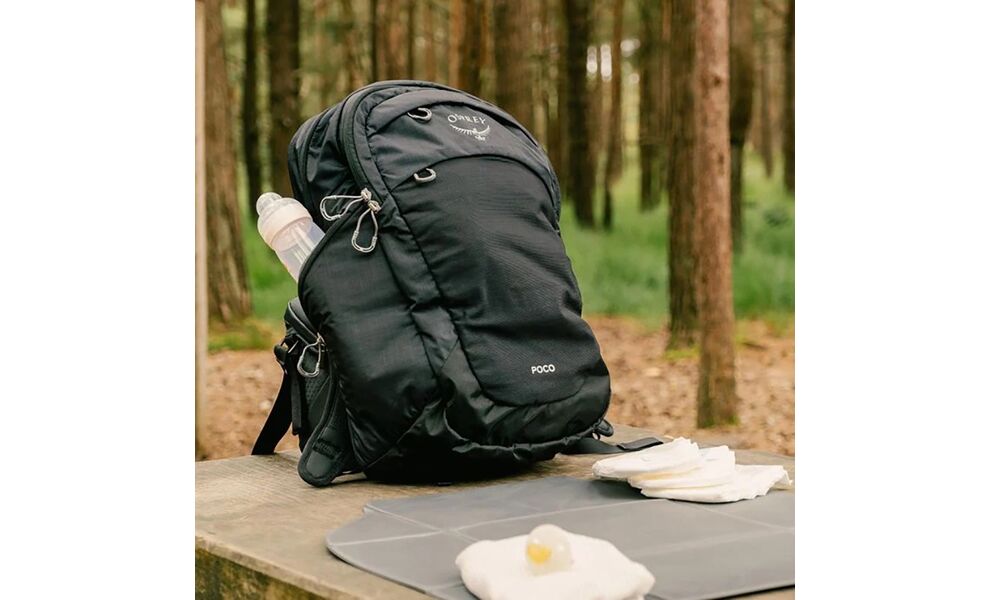 Рюкзак Osprey Poco Changing Pack (Black), 27 л, Об'єм: 27, Колір виробника: Black, зображення 12