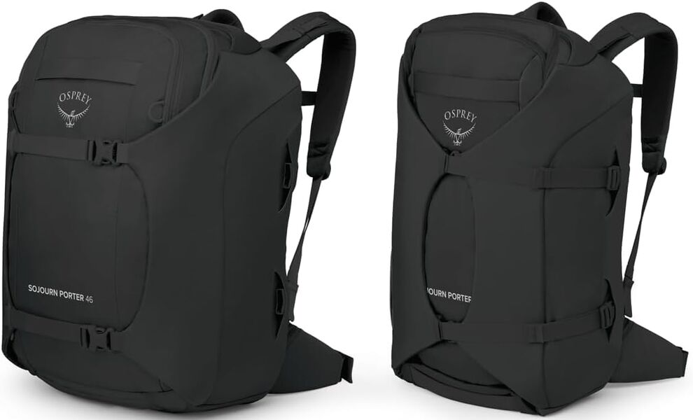 Рюкзак Osprey Sojourn Porter 46 (Black), 46 л, Об'єм: 46, Колір виробника: Black, зображення 6