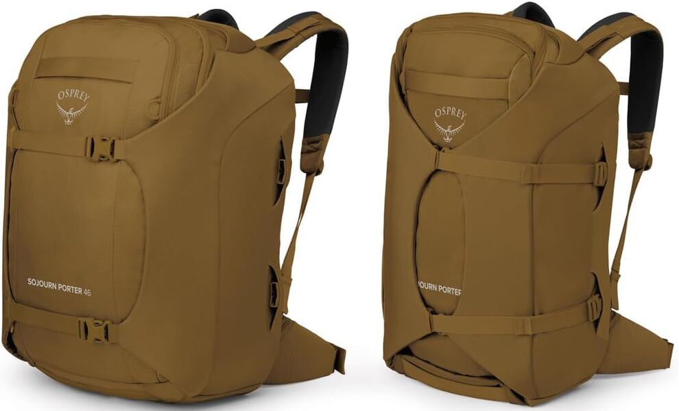 Рюкзак Osprey Sojourn Porter 65 (Brindle Brown), 65 л, Об'єм: 65, Колір виробника: Brindle Brown, зображення 4