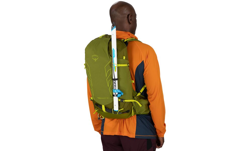 Рюкзак Osprey Talon Velocity 20 - L/XL (Matcha Green/Lemongrass), Об'єм: 22, Колір виробника: Matcha Green/Lemongrass, Тип розміру спинки: L/XL, зображення 11