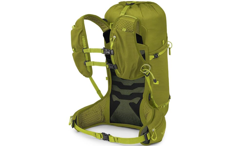 Рюкзак Osprey Talon Velocity 20 - L/XL (Matcha Green/Lemongrass), Об'єм: 22, Колір виробника: Matcha Green/Lemongrass, Тип розміру спинки: L/XL, зображення 2