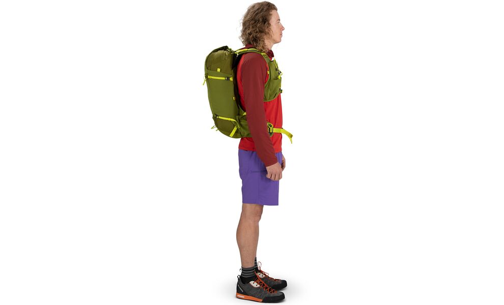 Рюкзак Osprey Talon Velocity 20 - L/XL (Matcha Green/Lemongrass), Об'єм: 22, Колір виробника: Matcha Green/Lemongrass, Тип розміру спинки: L/XL, зображення 7