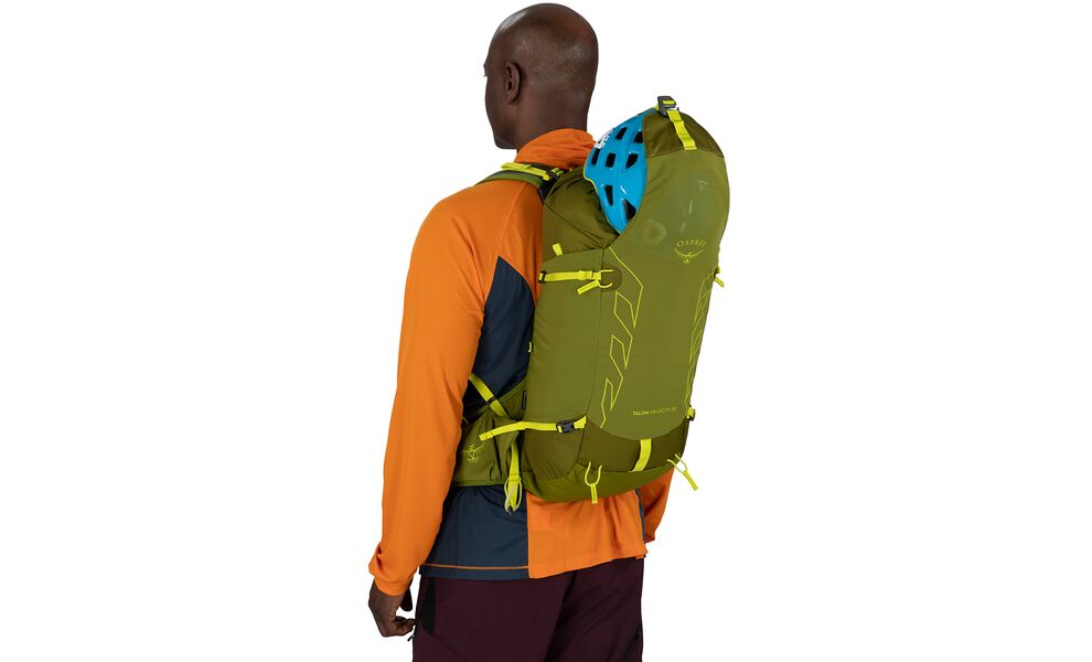 Рюкзак Osprey Talon Velocity 20 - L/XL (Matcha Green/Lemongrass), Об'єм: 22, Колір виробника: Matcha Green/Lemongrass, Тип розміру спинки: L/XL, зображення 10
