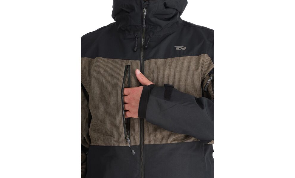 Лижна куртка чоловіча Rehall Castle (1000/Black), Колір виробника: 1000/Black, Розмір: L, зображення 14
