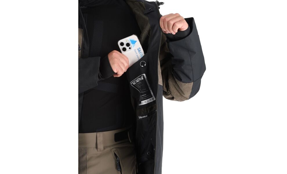 Лижна куртка чоловіча Rehall Castle (1000/Black), Колір виробника: 1000/Black, Розмір: L, зображення 19