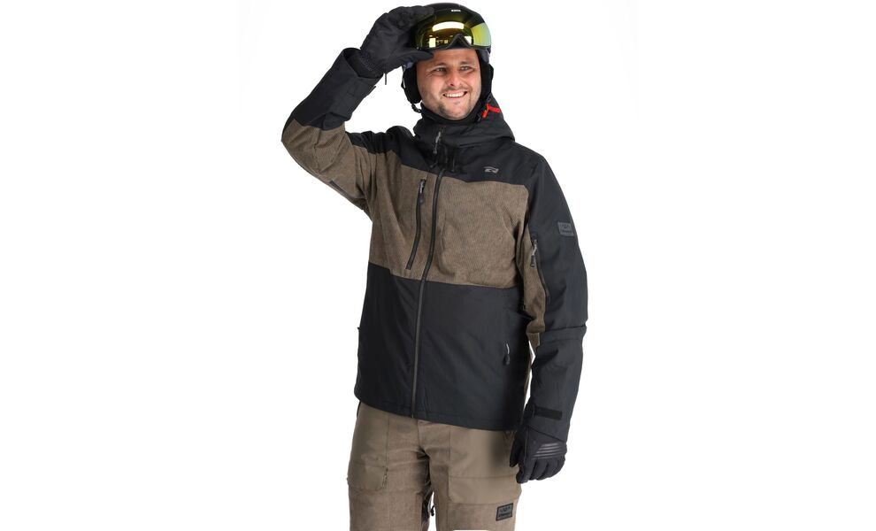 Лижна куртка чоловіча Rehall Castle (1000/Black), Колір виробника: 1000/Black, Розмір: L, зображення 6