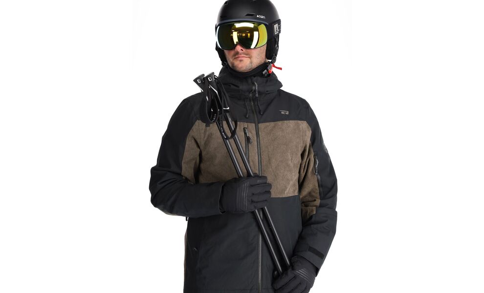 Лижна куртка чоловіча Rehall Castle (1000/Black), Колір виробника: 1000/Black, Розмір: L, зображення 7