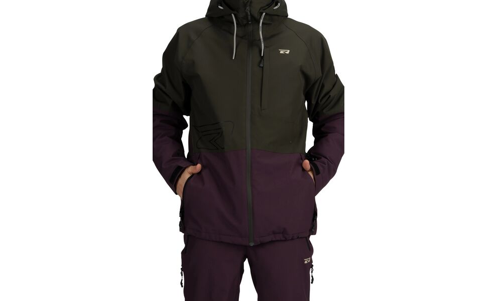 Лижна куртка чоловіча Rehall Clive (1015/Graphite), Колір виробника: 1015/Graphite, Розмір: M, зображення 12