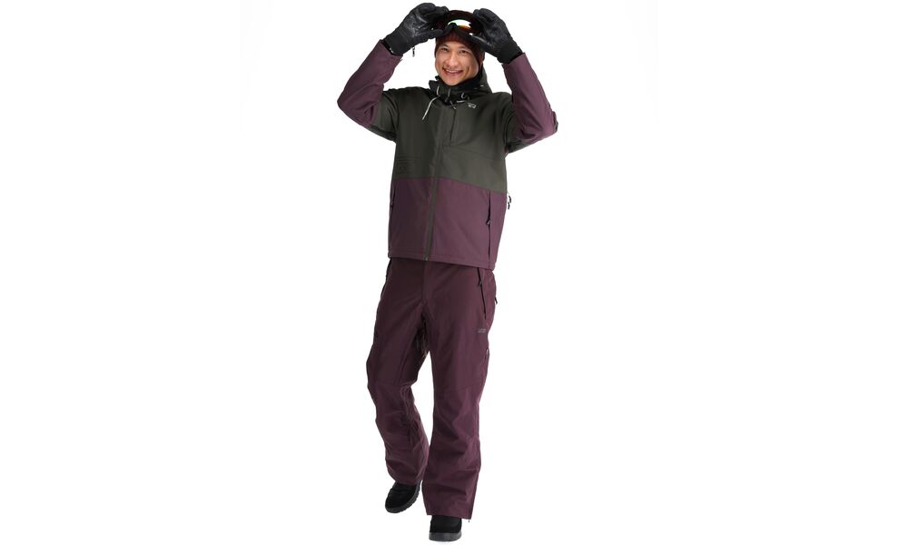 Лижна куртка чоловіча Rehall Clive (1015/Graphite), Колір виробника: 1015/Graphite, Розмір: L, зображення 13