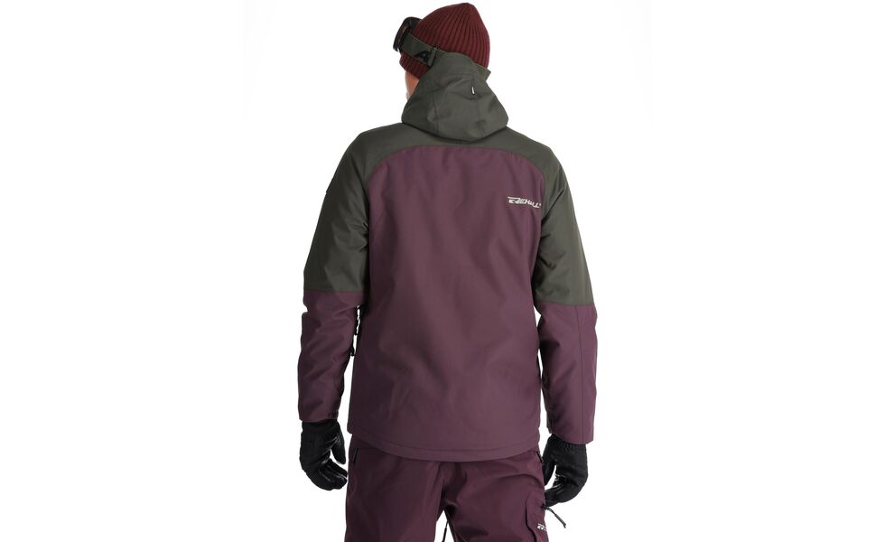 Лижна куртка чоловіча Rehall Clive (1015/Graphite), Колір виробника: 1015/Graphite, Розмір: M, зображення 15