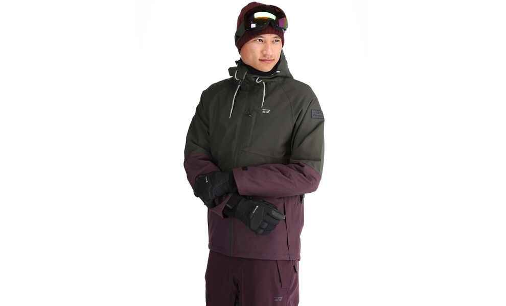 Лижна куртка чоловіча Rehall Clive (1015/Graphite), Колір виробника: 1015/Graphite, Розмір: L, зображення 16