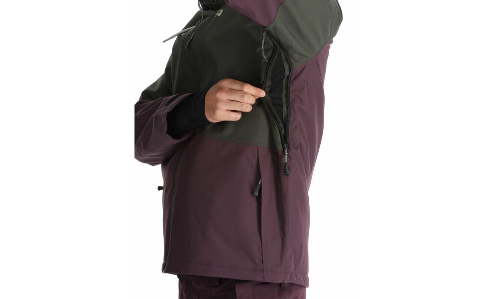 Лижна куртка чоловіча Rehall Clive (1015/Graphite), Колір виробника: 1015/Graphite, Розмір: M, зображення 22