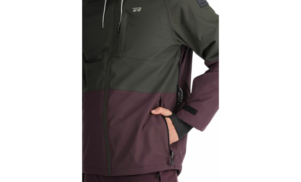 Лижна куртка чоловіча Rehall Clive (1015/Graphite), Колір виробника: 1015/Graphite, Розмір: L, зображення 28