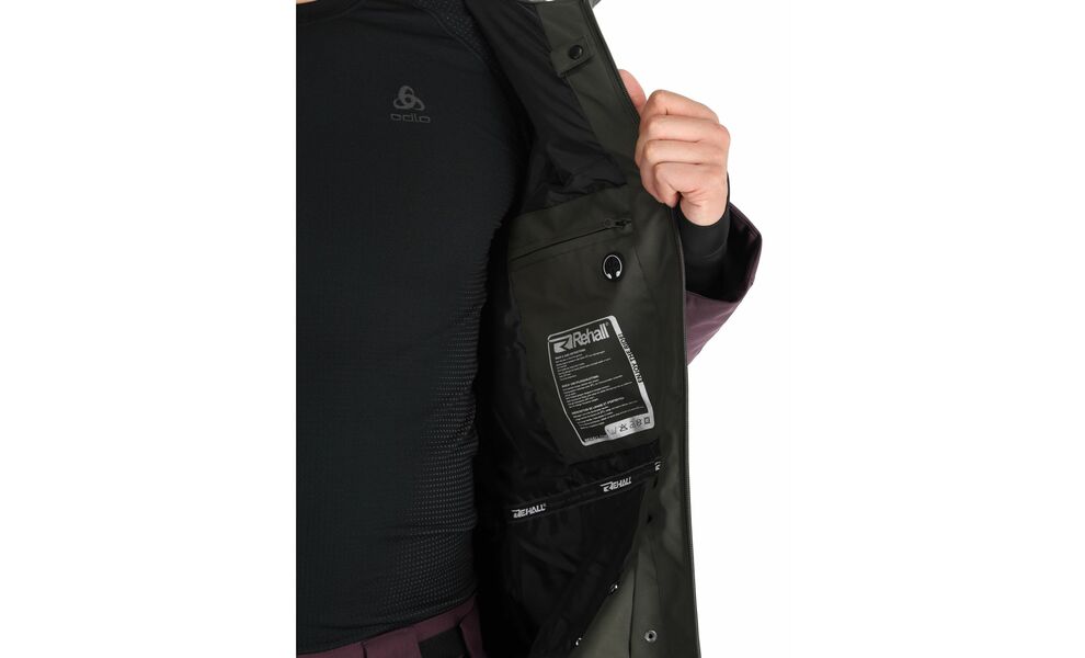 Лижна куртка чоловіча Rehall Clive (1015/Graphite), Колір виробника: 1015/Graphite, Розмір: M, зображення 30