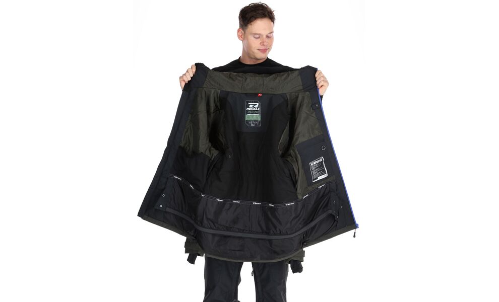 Лижна куртка чоловіча Rehall Clive (3002/Reflex Blue), Колір виробника: 3002/Reflex Blue, Розмір: M, зображення 15