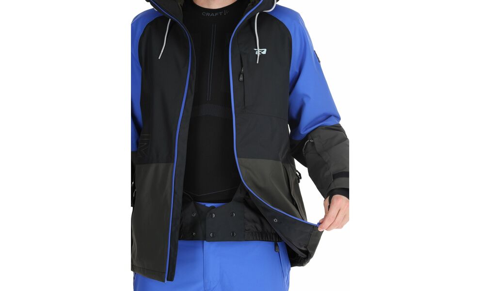 Лижна куртка чоловіча Rehall Clive (3002/Reflex Blue), Колір виробника: 3002/Reflex Blue, Розмір: M, зображення 16