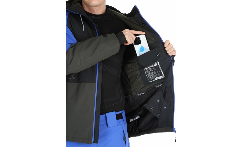 Лижна куртка чоловіча Rehall Clive (3002/Reflex Blue), Колір виробника: 3002/Reflex Blue, Розмір: M, зображення 26