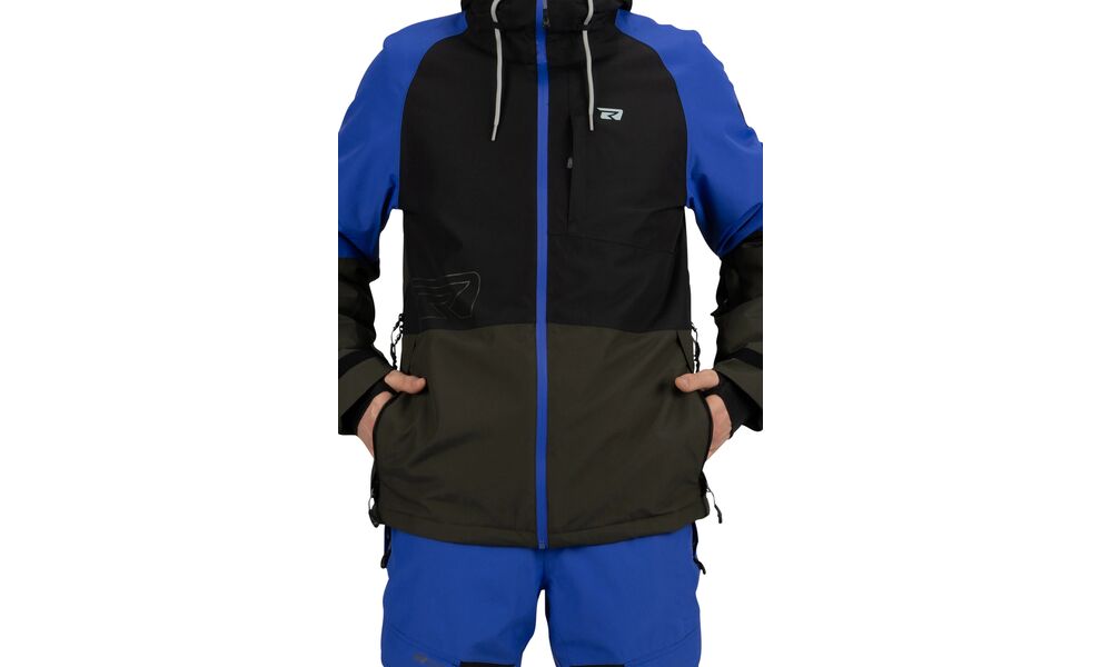 Лижна куртка чоловіча Rehall Clive (3002/Reflex Blue), Колір виробника: 3002/Reflex Blue, Розмір: M, зображення 7