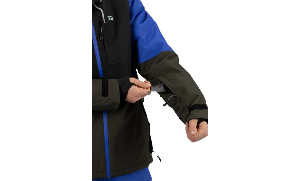 Лижна куртка чоловіча Rehall Clive (3002/Reflex Blue), Колір виробника: 3002/Reflex Blue, Розмір: M, зображення 9