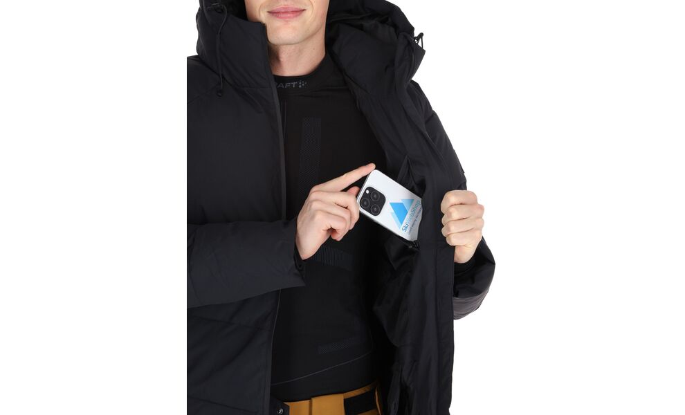 Пуховик чоловічий Rehall Gery (1000/Black), Колір виробника: 1000/Black, Розмір: XL, зображення 23