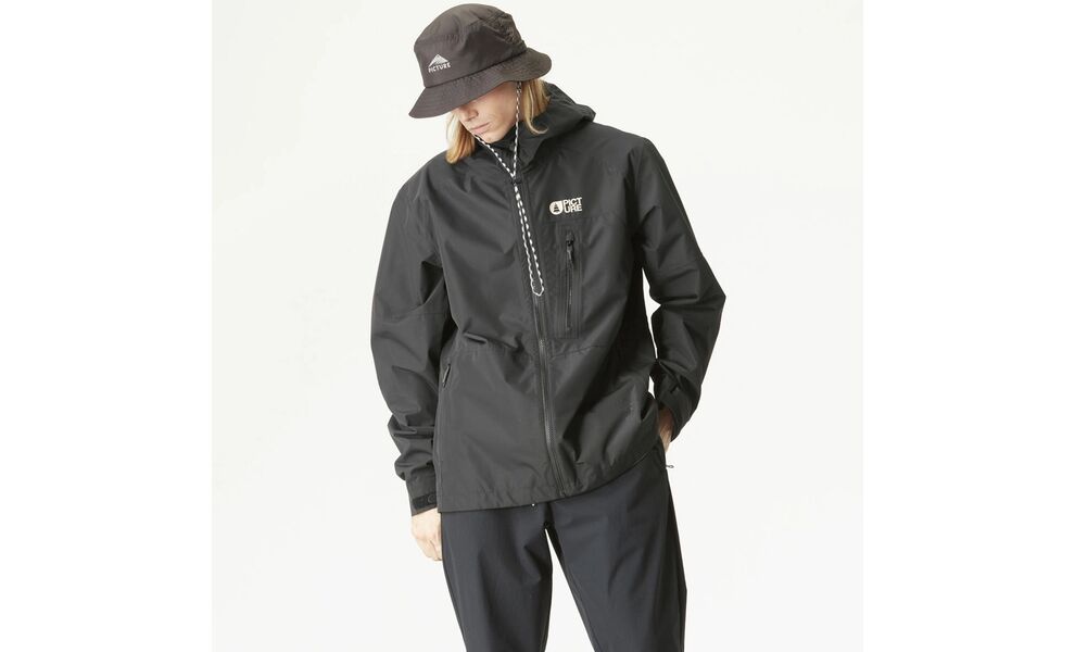 Штормівка чоловіча Picture Organic Abstral 2.5L - MVT478 (Black), Колір виробника: Black, Розмір: XL, зображення 3