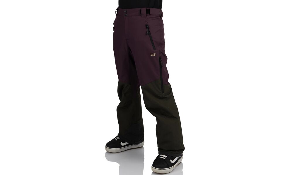 Лижні штани чоловічі Rehall Donard - 6055 (5016/Plum Perfect), Колір виробника: 5016/Plum Perfect, Розмір: M, зображення 3