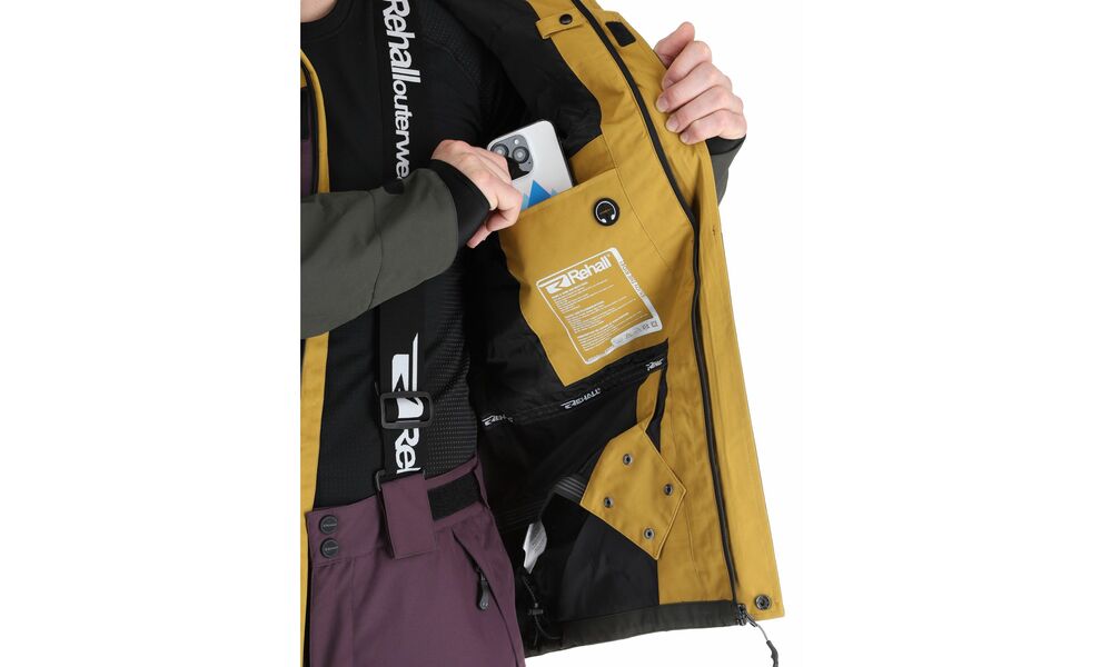 Лижна куртка чоловіча Rehall Mayon (7003/Tobacco), Колір виробника: 7003/Tobacco, Розмір: M, зображення 19