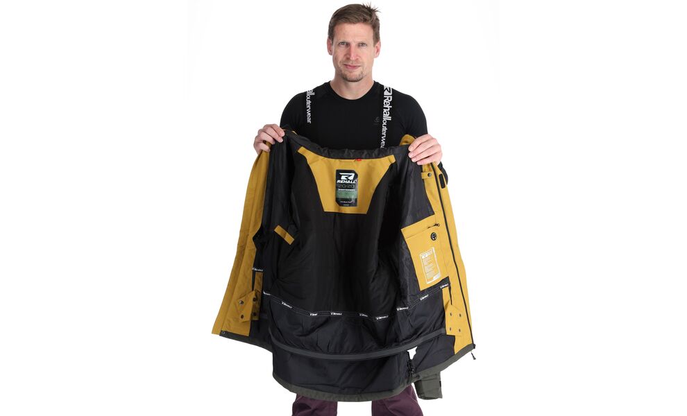 Лижна куртка чоловіча Rehall Mayon (7003/Tobacco), Колір виробника: 7003/Tobacco, Розмір: M, зображення 8