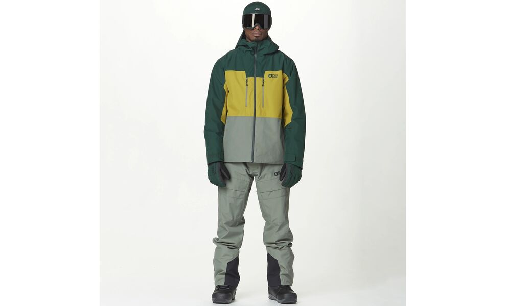 Лижна куртка чоловіча Picture Organic Picture Object - MVT0525 (Ponderosa Pine-Golden-Laurel Wreath), Колір виробника: Ponderosa Pine-Golden-Laurel Wreath, Розмір: M, зображення 4