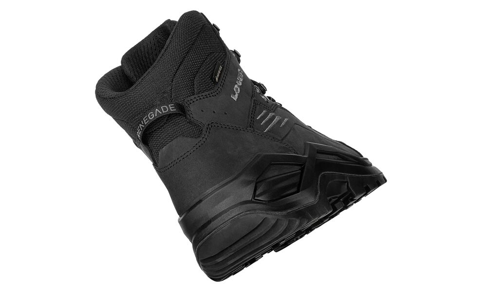 Трекінгові черевики чоловічі LOWA Renegade Evo GTX MID - 311916 (0998/Deep Black), Колір виробника: 0998/Deep Black, Розмір виробника: EU 42,5, зображення 4