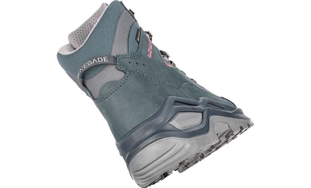 Трекінгові черевики жіночі LOWA Renegade Evo GTX MID - 321916 (9327/Steel Blue-Old Rose), Колір виробника: 9327/Steel Blue-Old Rose, Розмір виробника: EU 36,5, зображення 4