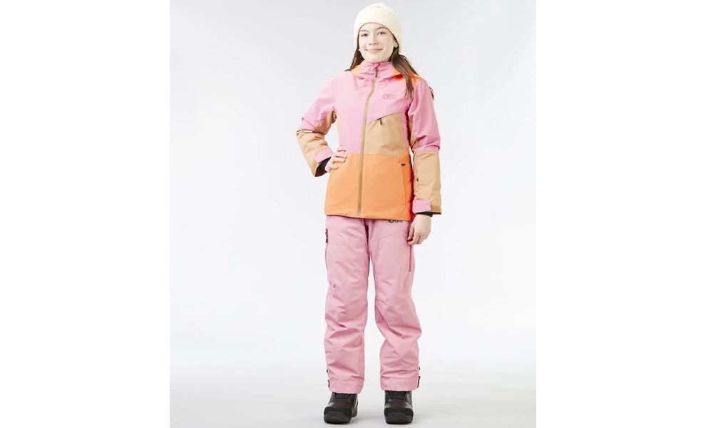 Лижна куртка дитяча Picture Organic Kamelya - KVT099 (Cashmere Rose), Колір виробника: Cashmere Rose, Розмір: 14, зображення 7